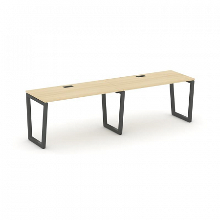 Style Project Рабочая станция 1 сторон. SN-5T2.ORS-023 Акация Лорка/Металл Антрацит/Заглушка Пластик