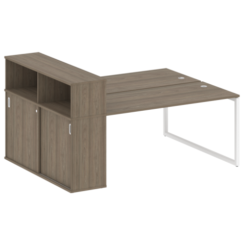 Бенч-система с шкафом-купе на О-обр. м/к Metal System Quattro 40БО.РС-СШК-2.4 фото 2 Бенч-система с шкафом-купе на О-обр. м/к Metal System Quattro 40БО.РС-СШК-2.4 фото 2