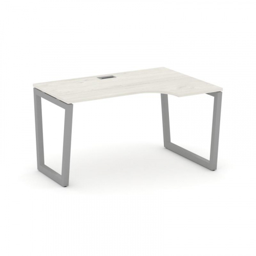 Style Project Стол рабочий эргоном. SN-5T2.SPA-022(R) Акация Лорка/Металл Антрацит/Заглушка Пластик фото 12