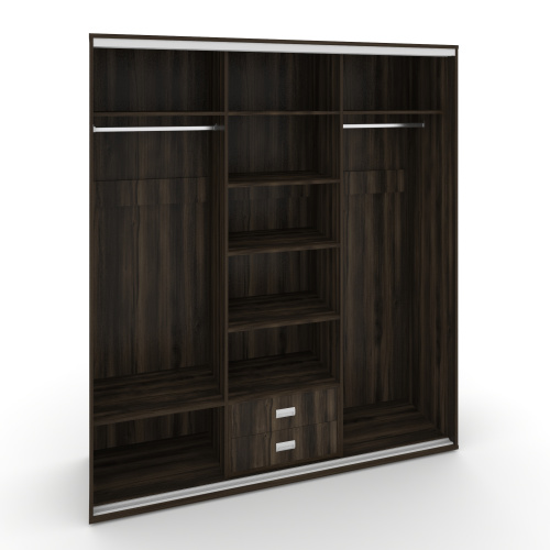 Корпус 3-х секционного шкафа высокого L=2369мм Maris SH.K3-6.1 K1 фото 6