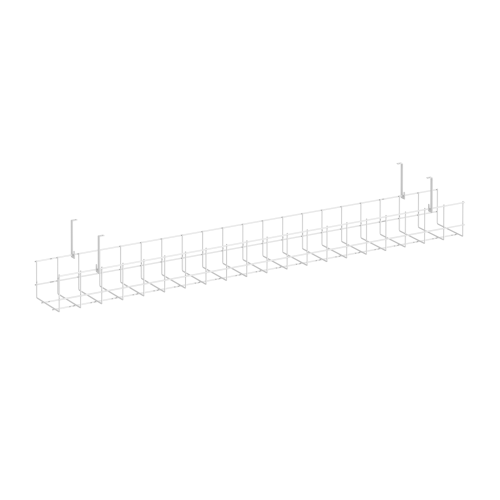 Кабель-канал сетчатый узкий KK-S-100U Металл Белый 1005*131*154 фото 3 Кабель-канал сетчатый узкий KK-S-100U Металл Белый 1005*131*154 фото 3