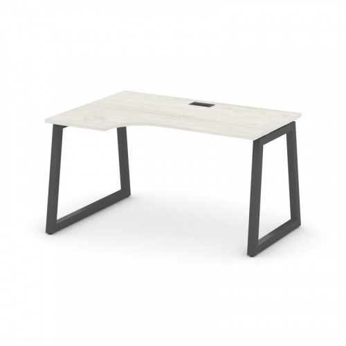 Style Project Стол рабочий эргоном. SN-5T1.SPA-001(L) Акация Лорка/Металл Антрацит/Заглушка Пластик фото 24 Style Project Стол рабочий эргоном. SN-5T1.SPA-001(L) Акация Лорка/Металл Антрацит/Заглушка Пластик фото 24