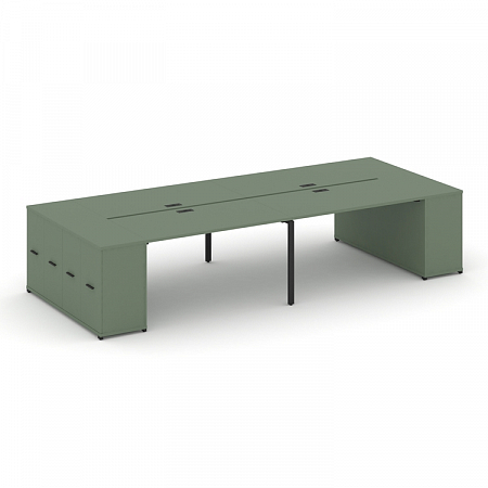 Бенч-система с опорными распашными шкафами Concept CN.DRS-261