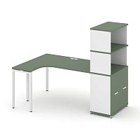 Стол эргономичный с опорным распашным шкафом Concept CN.SA-216(L)