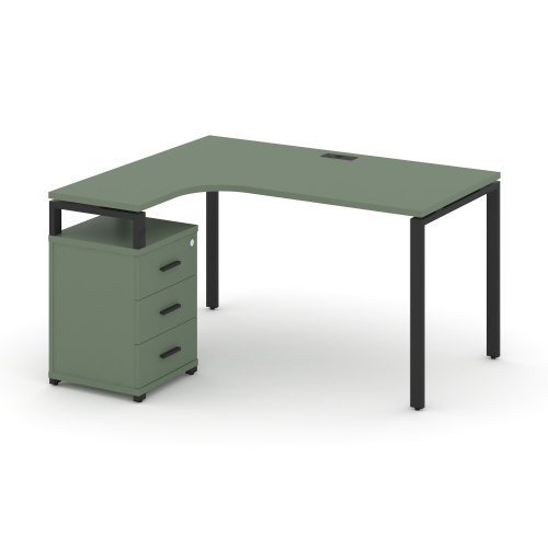 Стол эргономичный с опорной тумбой Concept CN.SA-305(L) Стол эргономичный с опорной тумбой Concept CN.SA-305(L)