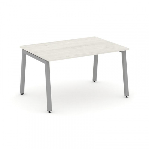 Style Project Стол переговорный SN-5A.SPRG-002.3 Дуб Наварра/Металл Белый 1180*980*750 фото 14