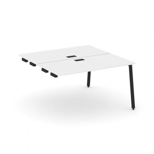 Style Project Стол-приставка к опор. элем. SN-4A.DPRS-013 Дуб Наварра/Металл Антрацит 1380*1432*750 фото 2