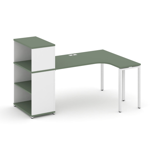 Стол эргономичный с опорным стеллажом Concept CN.SA-206(R)