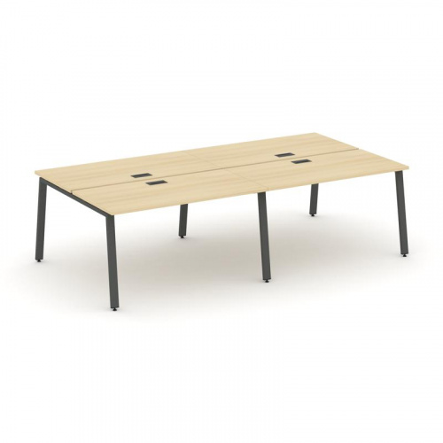 Style Project Рабочая станция 2-х сторон. SN-6A.DRS-044 Дуб Наварра/Металл Белый 3160*1432*750 фото 27