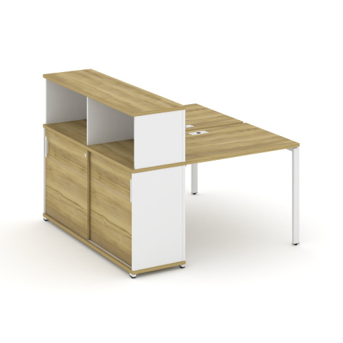 Бенч-система с опорным шкафом-купе с надставкой Concept CN.DRS-237 фото 11 Бенч-система с опорным шкафом-купе с надставкой Concept CN.DRS-237 фото 11