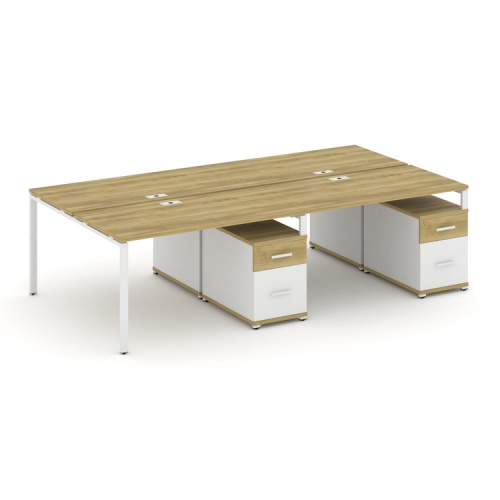 Бенч-система на 4 места с 2 опорными тумбами Concept CN.DRS-323 фото 11 Бенч-система на 4 места с 2 опорными тумбами Concept CN.DRS-323 фото 11