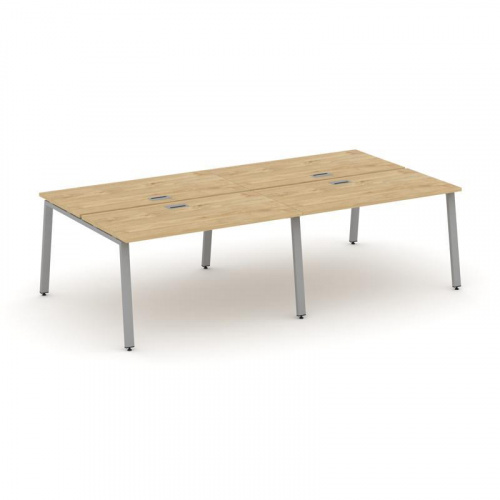 Style Project Рабочая станция 2-х сторон. SN-6A.DRS-044 Дуб Наварра/Металл Белый 3160*1432*750 фото 11