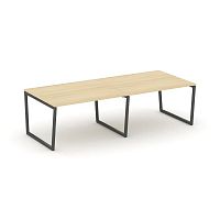 Style Project Стол переговорный SN-4T2.SPRG-042.3 Акация Лорка/Металл Антрацит 2360*1180*750