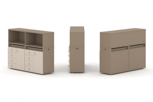 Тумба офисная (Набор №3.) Estetica ES.NB.2N-3 Тумба офисная (Набор №3.) Estetica ES.NB.2N-3