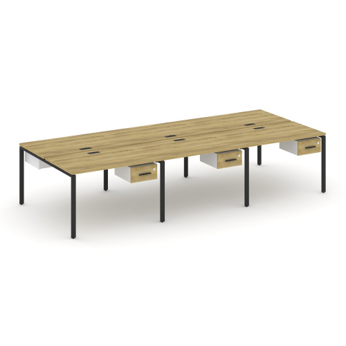 Бенч-система на 6 мест с подвесными тумбами Concept CN.DRS-150 фото 6 Бенч-система на 6 мест с подвесными тумбами Concept CN.DRS-150 фото 6