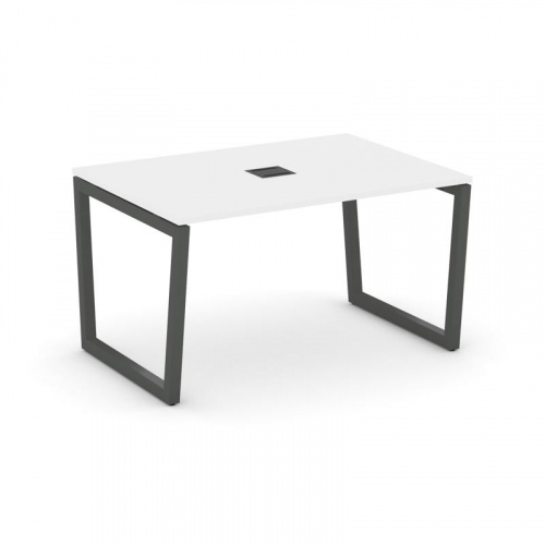 Style Project Стол переговорный SN-5T2.SPRG-002 Акация Лорка/Металл Антрацит/Заглушка Металл Антраци фото 26