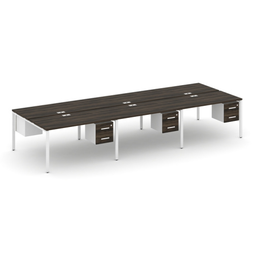 Бенч-система на 6 мест с подвесными тумбами Concept CN.DRS-155 фото 10 Бенч-система на 6 мест с подвесными тумбами Concept CN.DRS-155 фото 10