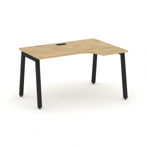 Style Project Стол рабочий эргоном. SN-5A.SPA-022(R) Дуб Наварра/Металл Антрацит 1580*800/980*750 фото 11 Style Project Стол рабочий эргоном. SN-5A.SPA-022(R) Дуб Наварра/Металл Антрацит 1580*800/980*750 фото 11