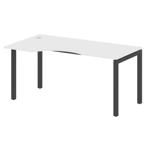 Стол криволинейный левый на П-обр. м/к Metal System Quattro 50БП.СА-1 (L) фото 13