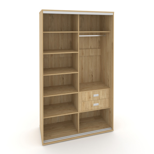 Корпус 2-х секционного шкафа высокого L=1100мм Maris SH.K2-1.1 K3 фото 6