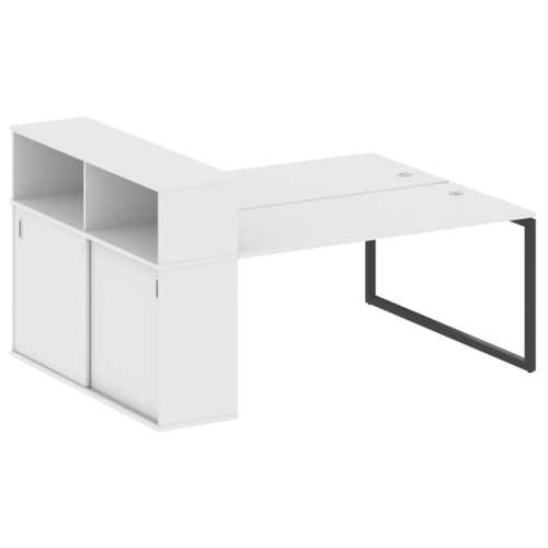 Бенч-система с шкафом-купе на О-обр. м/к Metal System Quattro 40БО.РС-СШК-2.4 фото 7 Бенч-система с шкафом-купе на О-обр. м/к Metal System Quattro 40БО.РС-СШК-2.4 фото 7