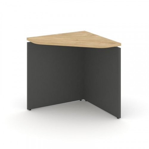 Style Project Угловой элемент стола SN-D.USP-021 Антрацит/Белый/Металл Белый 800*800*750 фото 46