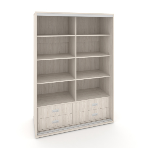 Корпус 2-х секционного шкафа низкого L=1500мм Maris SH.K2-5.2 K6 фото 6