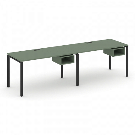 Бенч-система на 2 места с подвесными тумбами Concept CN.ORS-102