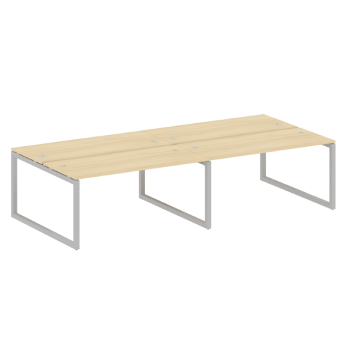 Бенч-система на 4 места на О-обр. м/к Metal System Quattro 50БО.СМ-4.4  фото 5