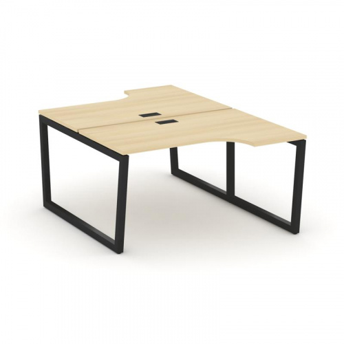 Style Project Рабочая станция эргоном. SN-5T2.DRPA-011 Акация Лорка/Металл Антрацит/Заглушка Пластик фото 9