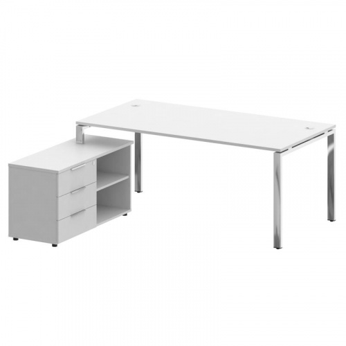 Стол руководителя с тумбой Metal System Direct БГ.СРТ-5.9 (L) фото 3 Стол руководителя с тумбой Metal System Direct БГ.СРТ-5.9 (L) фото 3