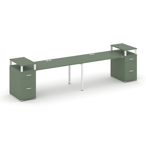 Бенч-система на 2 места с 2 опорными тумбами Concept CN.ORS-430 Бенч-система на 2 места с 2 опорными тумбами Concept CN.ORS-430