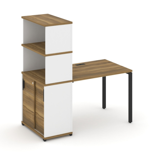 Стол офисный с опорным шкафом-купе Concept CN.SP-241 Стол офисный с опорным шкафом-купе Concept CN.SP-241