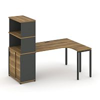 Стол эргономичный с опорным шкафом-купе Concept CN.SA-222(R)