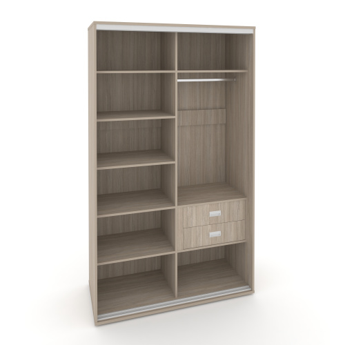 Корпус 2-х секционного шкафа высокого L=1100мм Maris SH.K2-1.1 K3 фото 3