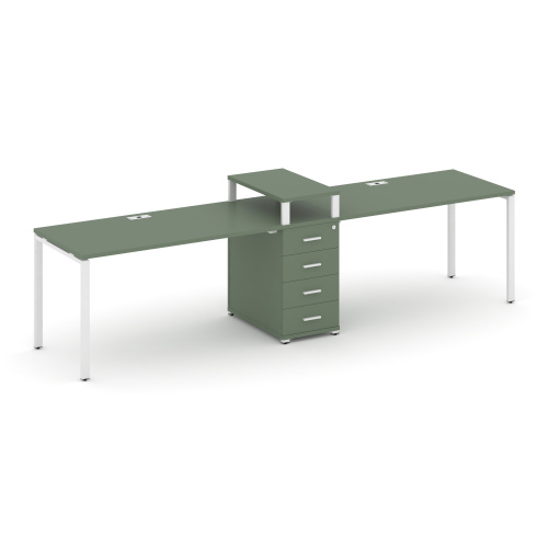 Бенч-система на 2 места с 1 опорной тумбой Concept CN.ORS-420 Бенч-система на 2 места с 1 опорной тумбой Concept CN.ORS-420