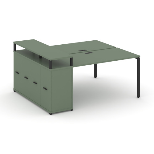 Бенч-система с опорным распашным шкафом Concept CN.DRS-223