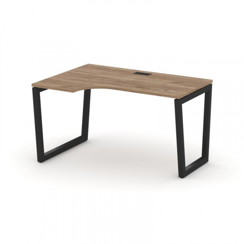 Style Project Стол рабочий эргоном. SN-5T2.SPA-011(L) Акация Лорка/Металл Антрацит/Заглушка Пластик фото 6 Style Project Стол рабочий эргоном. SN-5T2.SPA-011(L) Акация Лорка/Металл Антрацит/Заглушка Пластик фото 6
