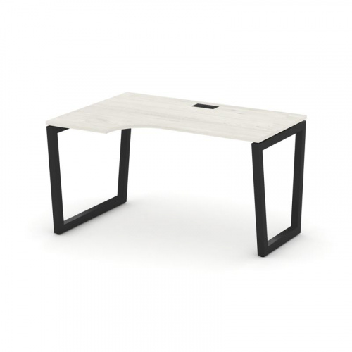 Style Project Стол рабочий эргоном. SN-5T2.SPA-011(L) Акация Лорка/Металл Антрацит/Заглушка Пластик фото 8 Style Project Стол рабочий эргоном. SN-5T2.SPA-011(L) Акация Лорка/Металл Антрацит/Заглушка Пластик фото 8