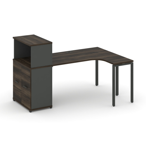 Стол эргономичный с опорным распашным шкафом Concept CN.SA-213(R) Стол эргономичный с опорным распашным шкафом Concept CN.SA-213(R)