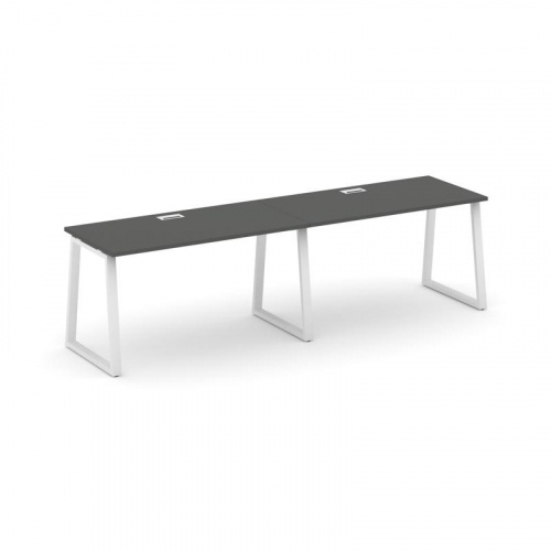 Style Project Рабочая станция 1 сторон. SN-6T1.ORS-023 Акация Лорка/Металл Антрацит/Заглушка Пластик фото 19