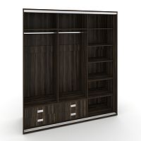 Корпус 3-х секционного шкафа высокого L=1769мм Maris SH.K3-2.1 K3