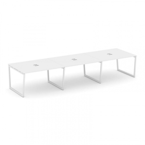 Style Project Стол переговорный SN-4T2.SPRG-053 Акация Лорка/Металл Антрацит/Заглушка Металл Антраци фото 16