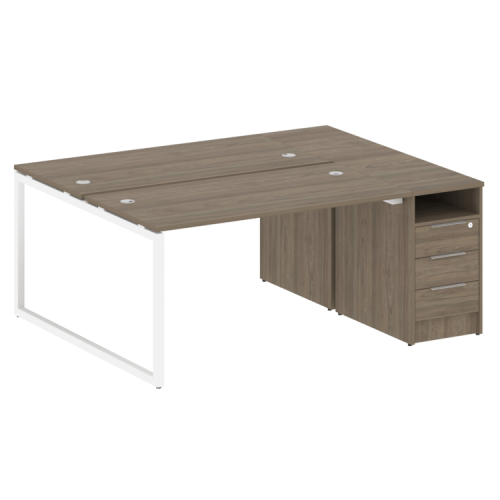 Бенч-система с тумбой на О-обр. м/к Metal System Quattro 40БО.РС-СТП-2.3 фото 2 Бенч-система с тумбой на О-обр. м/к Metal System Quattro 40БО.РС-СТП-2.3 фото 2