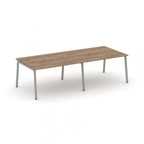 Style Project Стол переговорный SN-4A.SPRG-042.3 Белый/Металл Антрацит 2360*1180*750 фото 5 Style Project Стол переговорный SN-4A.SPRG-042.3 Белый/Металл Антрацит 2360*1180*750 фото 5