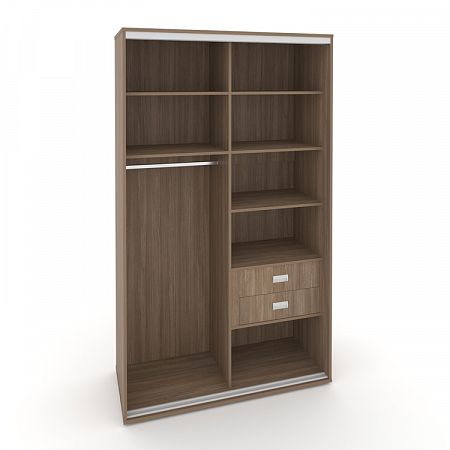 Корпус 2-х секционного шкафа высокого L=1200мм Maris SH.K2-2.1 K2