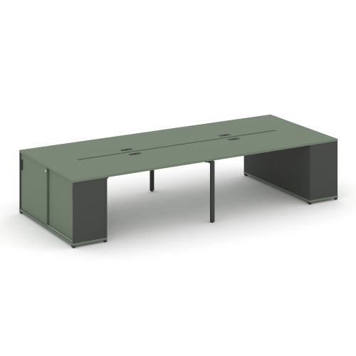 Бенч-система с опорными шкафами-купе Concept CN.DRS-277 фото 2 Бенч-система с опорными шкафами-купе Concept CN.DRS-277 фото 2