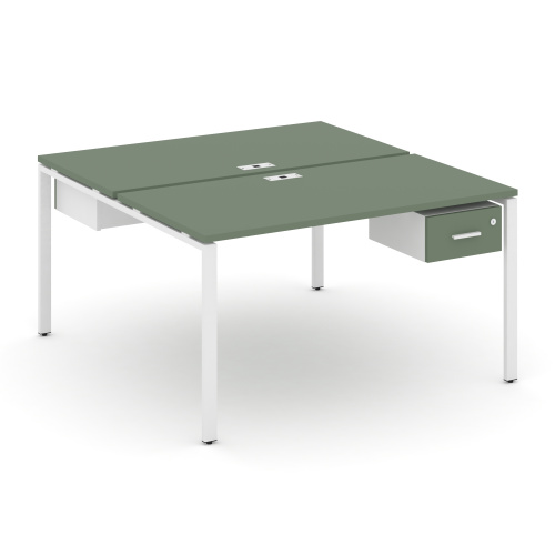 Бенч-система на 2 места с подвесными тумбами Concept CN.DRS-110 фото 5 Бенч-система на 2 места с подвесными тумбами Concept CN.DRS-110 фото 5