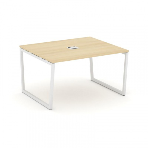 Style Project Стол переговорный SN-4T2.SPRG-034 Акация Лорка/Металл Антрацит/Заглушка Металл Антраци фото 21