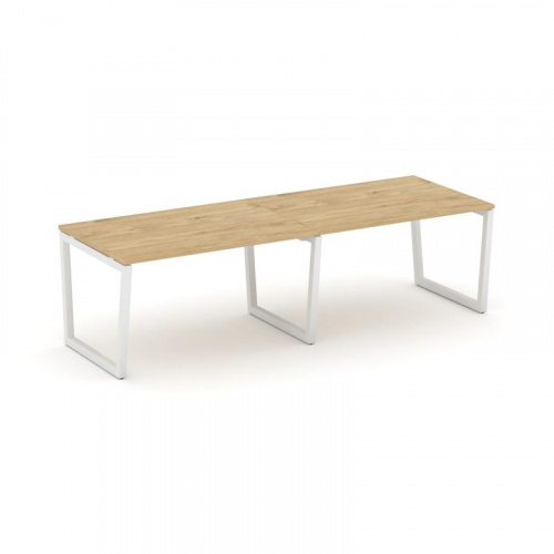 Style Project Стол переговорный SN-5T2.SPRG-014.3 Акация Лорка/Металл Антрацит 3160*980*750 фото 3